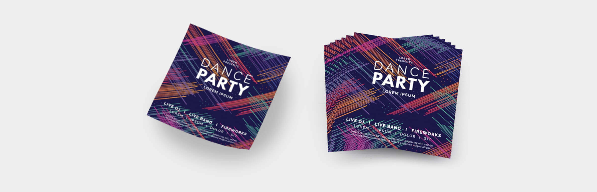 Square Flyers and Leaflets 1